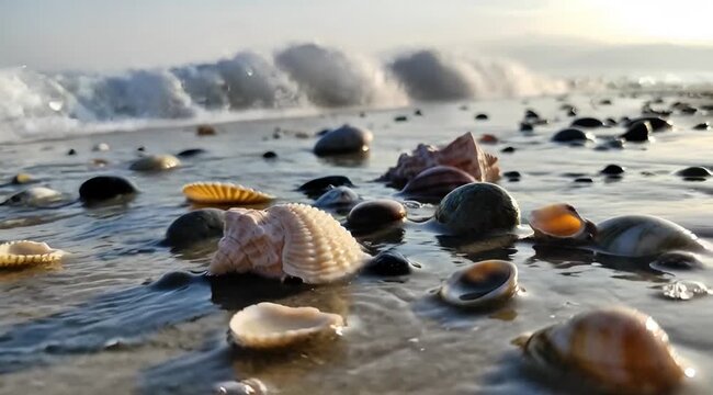 Beach Sand and Seashells