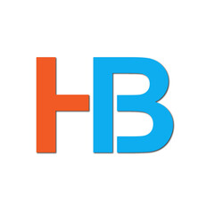 Web line modern color full logo design 