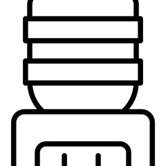 Icon vector icon for a steam cooker.