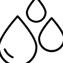 water drop icon.