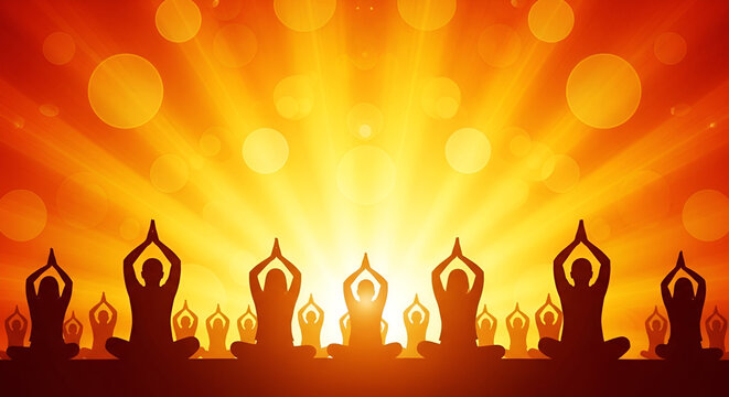 Swaminarayan Jayanti banner background, temple lights and devotees