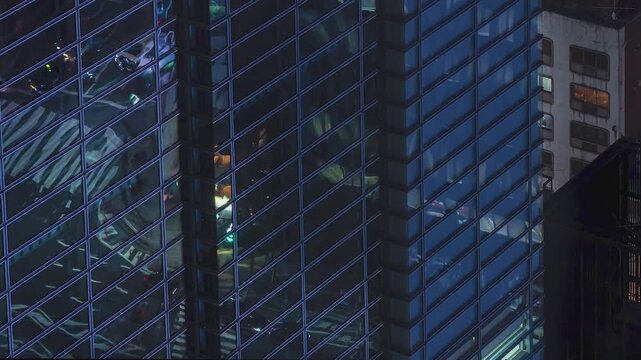 Tokyo Night Cityscape Time-lapse skycrapers