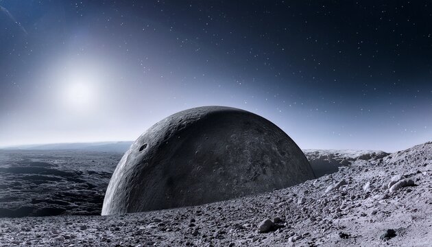 Planet Eris In Space