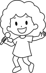 Obraz premium 노래자랑