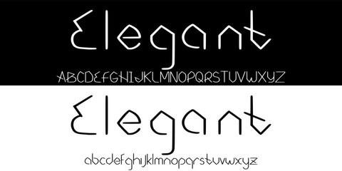 Obraz premium elegant font vector illustration of an abstract background with a heart