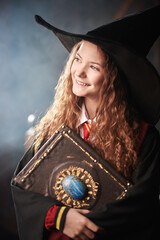 Fototapeta premium Magic Book Student