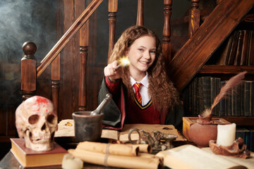 Fototapeta premium Spell Magic Wand