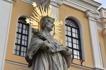 Statue of St. John in Mor, Hungary © Adam
