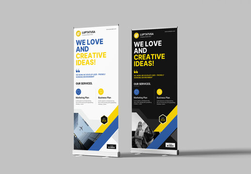 Corporate RollUp Banner