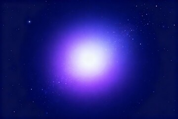 Bright star in deep space