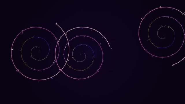 Black Brown Neon Blob Dark with Neon Blob Overlay Abstract Motion Background Loop, 2K Seamless Video Footage for Creative Art and Design v20260225192643