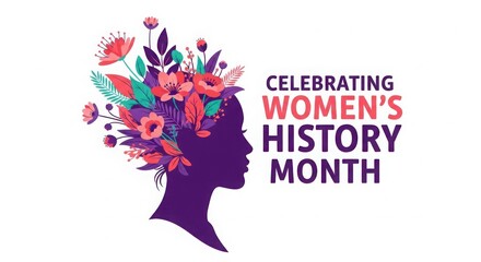 Celebrating women's history month with flowers