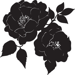 Elegant silhouette of a businessman in a suit, standing confidently with a briefcase, isolated on a white background.