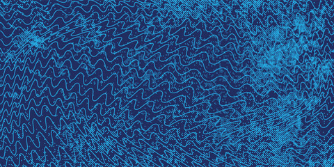 blue grunge texture for fishing nets pattern. vector © sultan