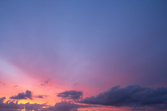 superbe coucher de soleil 