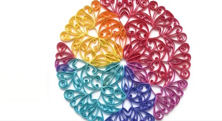 Colorful Swirling Design