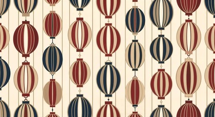 Hot Air Balloon Pattern Design