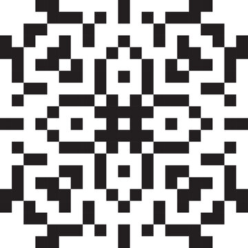 Matrix pattern pixelart abstract graphic design floor