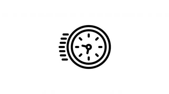 clock animated icon