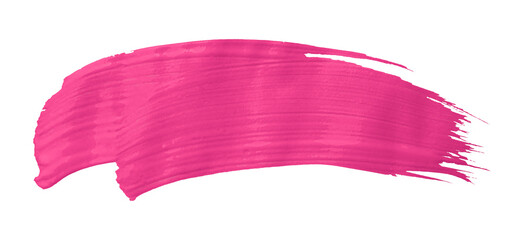 Obraz premium purple brush isolated on transparent background purple brush watercolor