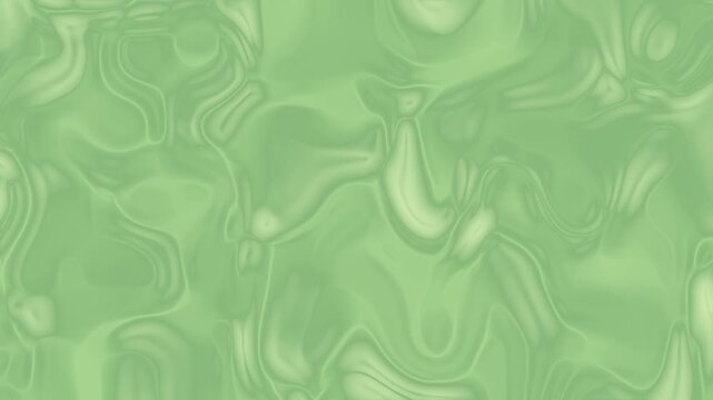 Green marble swirl animation with organic fluid texture and glossy motion. Artistic abstract background perfect for luxury branding, creative projects, presentations, and modern video content.