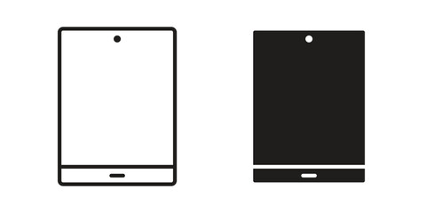 Tablet icon vector. EPS 10 editable vector bundle
