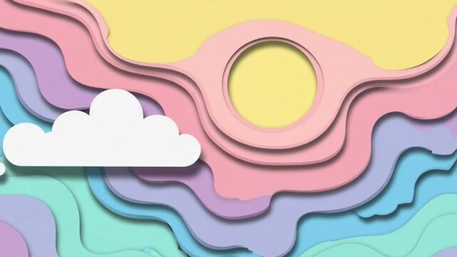 abstract background with colorful bubbles