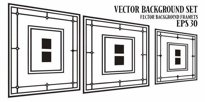 A visual representation of the concept of recursion in computer science. Vector