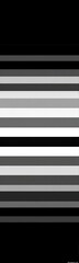 Obraz premium A series of horizontal stripes in grayscale, varying in shade, creating an abstract design