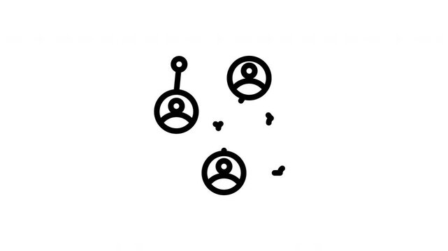 network animated icon