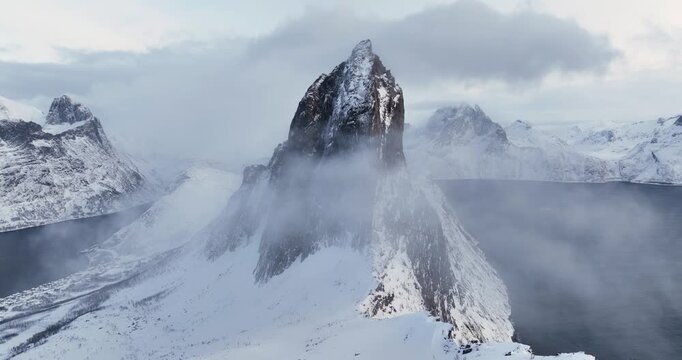 Segla mountain in Norway - Senja island