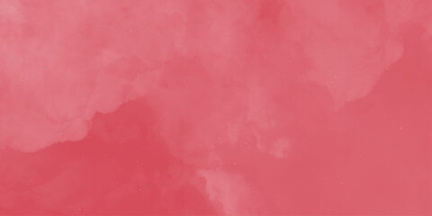 Fototapeta premium Abstract design with pink wall background in illustration design . Red and white ink effect water color illustration. Cloudy smoke color explosion dust grain texture abstract sky watercolor vintage bg