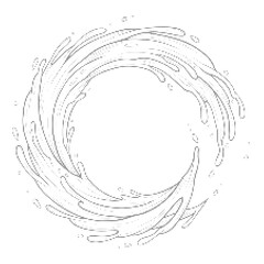 Water Liquid Shape Isolated on Transparent Background, water liquid shape, water splash isolated, water shape transparent background, liquid splash png, flowing water shape, water element isolated.