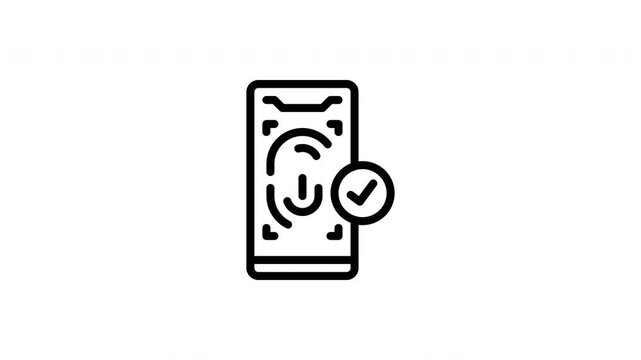 biometric animated icon
