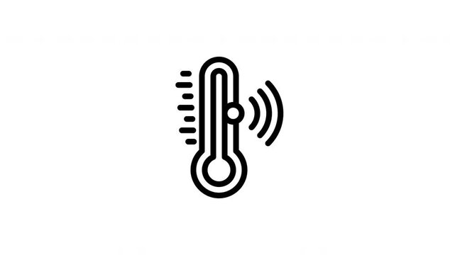 temperature animated icon
