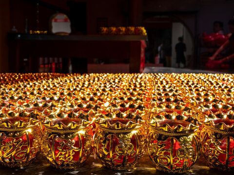 Blessing in Temple