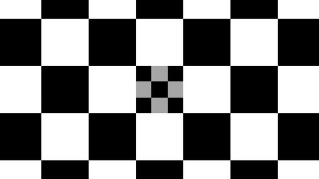 チェック柄が手前に流れてくるFullHD画質のループ素材