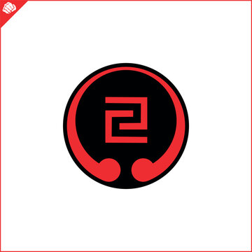Emblem, symbol martial arts. GOJU RYU KARATE