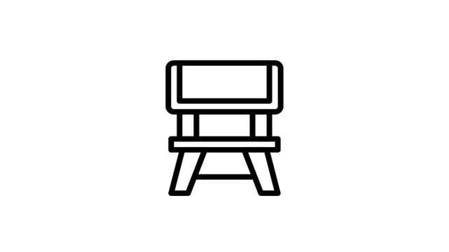 seating animated icon