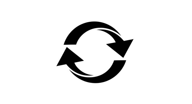 Double-headed arrow symbol indicating continuous exchange or bidirectional process flow
