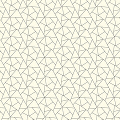Abstract irregular triangle pattern background, geometric polygon line texture design
