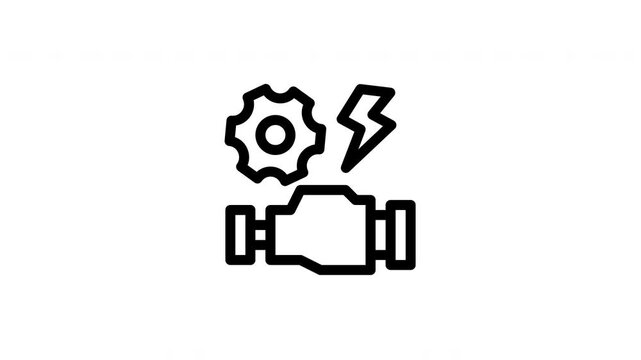 engine animated icon