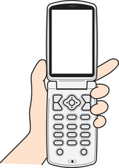 retro mobile phone