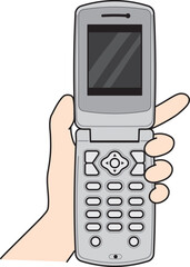 retro mobile phone