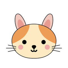 Cute Kawaii Cat Face © Patricia Agatha