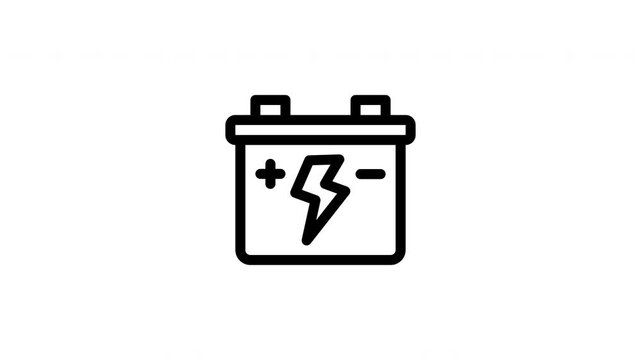 battery animated icon