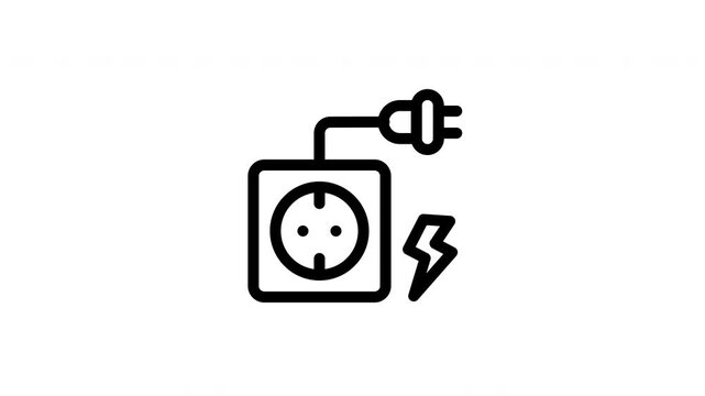 plug animated icon
