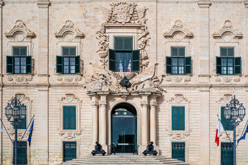 Castille Place Valletta, Malta. © Tomasz Warszewski