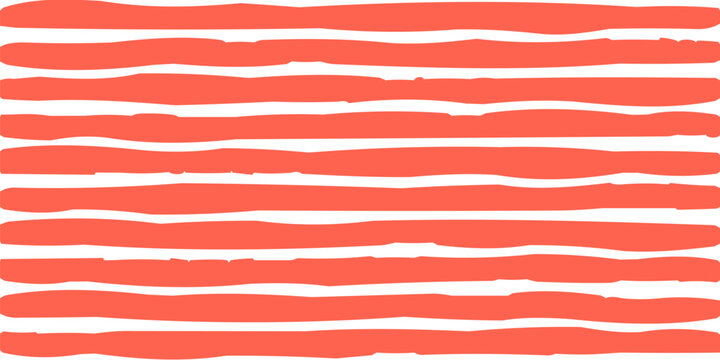Playful retro stripes pattern: vibrant colorful seamless abstract parallel line art background