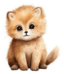 Fototapeta premium PNG Animal mammal cute pet.